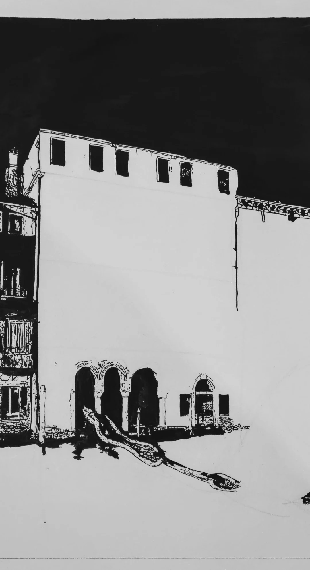 Development of arches and chain in Brotherly Love