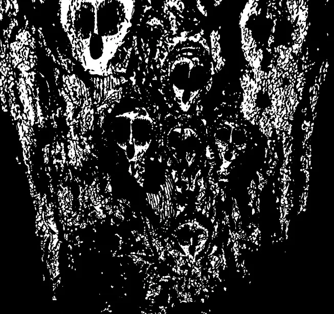 Mouth and face detail in No Voice