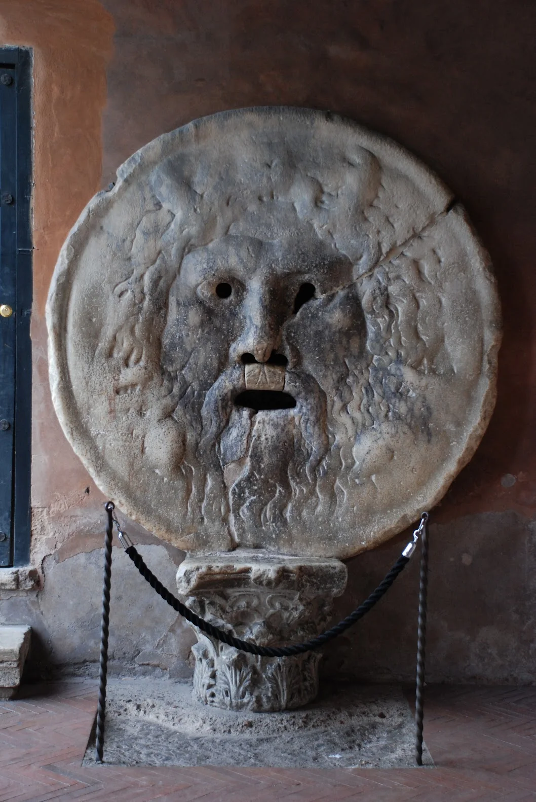 The Bocca della Verità in Santa Maria in Cosmedin, Rome
