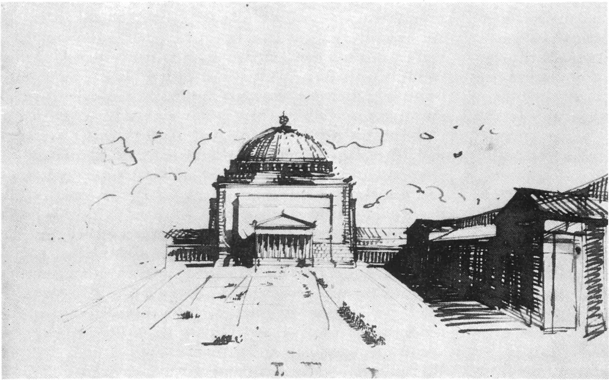 Model of the projected Great Hall