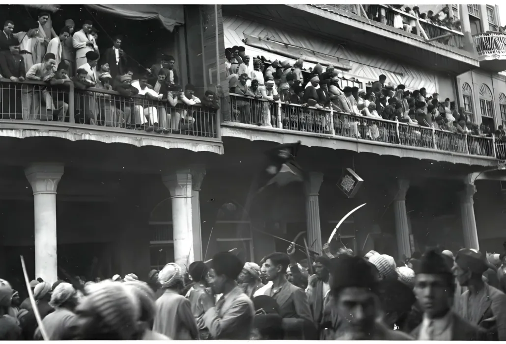 Historic image associated with the Farhud in Baghdad, June 1941