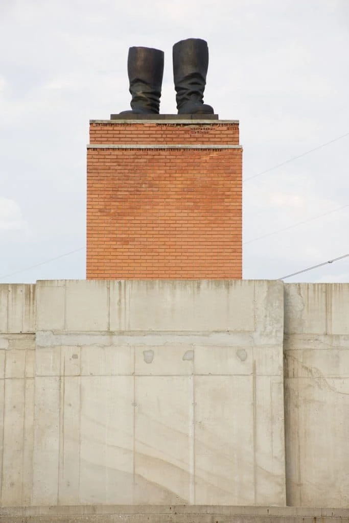 Stalin's boots at Memento Park, Budapest