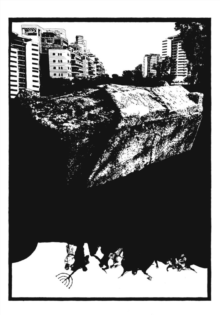 Rising from the Temple’s Ashes lithograph